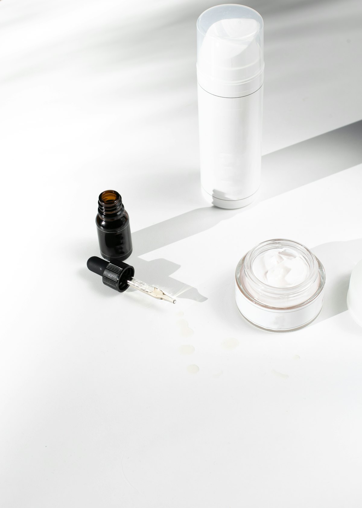 Skincare products for a direct-to-consumer ecommerce brand